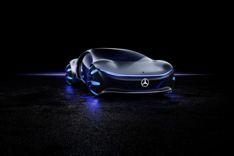 Mercedes-Benz auf dem Genfer Automobil-Salon 2020: Zahlreiche Welt- und Europapremieren  Foto: Konzeptfahrzeug VISION AVTR