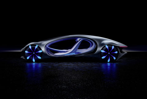 Inspiriert von der Zukunft: Das Mercedes-Benz Konzeptfahrzeug VISION AVTR