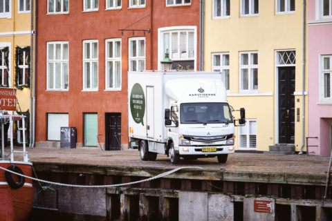 Jetzt auch in Dänemark: Der vollelektrische FUSO eCanter