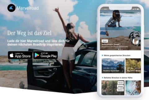 Die Mercedes-Benz Roadtrip-Apps - Mit den digitalen Reisplaner Sehenswürdigkeiten im Urlaub entdecken
