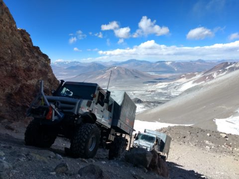High Altitude Truck Expedition 2019: Zwei Unimogs fahren in Chile auf 6.694 Meter - Höhen-Weltrekord
