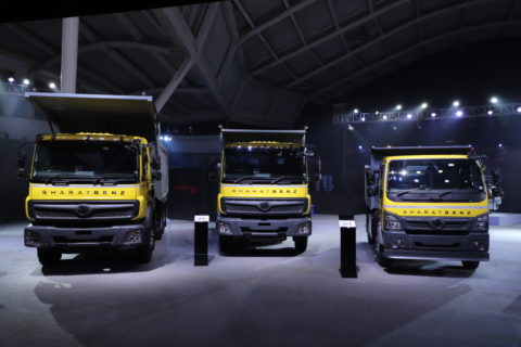 BharatBenz stellte seine neuen Lkw und Busse für den indischen Markt vor