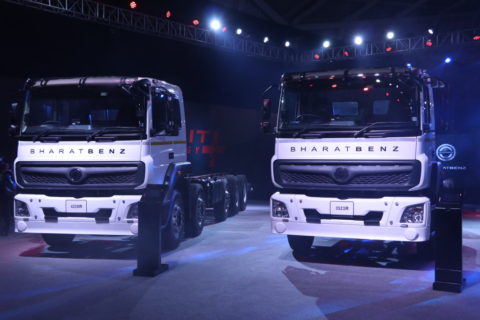 BharatBenz stellte seine neuen Lkw und Busse für den indischen Markt vor