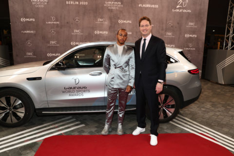 Lewis Hamilton als Laureus Sportsman of the Year ausgezeichnet