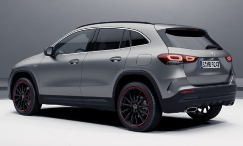 Exklusives Sondermodell zum Marktstart: Mercedes-Benz GLA Edition 1