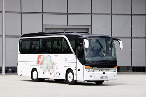 Jubiläum: 65 Jahre Setra Clubbusse  Foto: Ein Setra TopClass S 411 HD (2010)