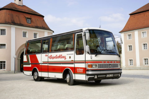 Jubiläum: 65 Jahre Setra Clubbusse  Foto: Ein S 208 H (1979)