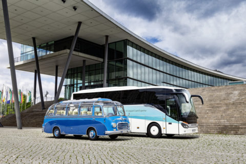 Jubiläum: 65 Jahre Setra Clubbusse 