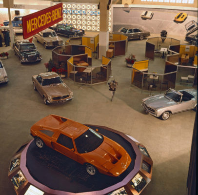 Vor 50 Jahren: Der Mercedes-Benz C 111-II feierte Premiere auf Genfer Automobilsalon 1970