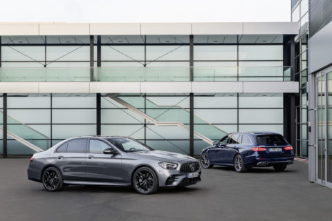 Umfangreiches Update mit frischer Optik und noch sportlicherer Ausstattung: Die neuen Business-Class-Modelle E 53 4MATIC+ Limousine und T-Modell