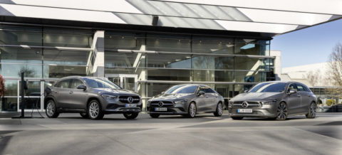 Drei neue Mercedes-Benz Plug-in-Hybridmodelle: CLA Coupé, CLA Shooting Brake und GLA jetzt mit EQ Power