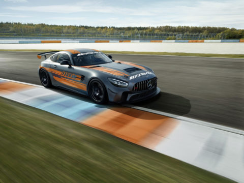 Jubiläum: Zehn Jahre Mercedes-AMG Customer Racing - GT-Erfolge made in Affalterbach Foto: Der Mercedes-AMG GT4 