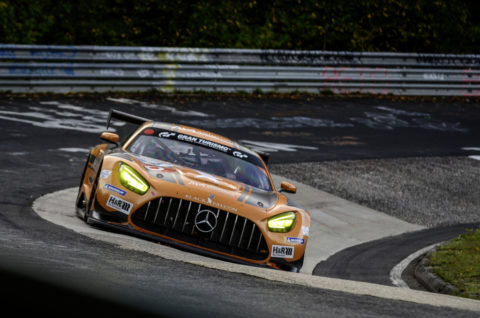 Jubiläum: Zehn Jahre Mercedes-AMG Customer Racing - GT-Erfolge made in Affalterbach Foto: Erster Renneinsatz des neuen Mercedes-AMG GT3 auf der Nürburgring-Nordschleife 2019 