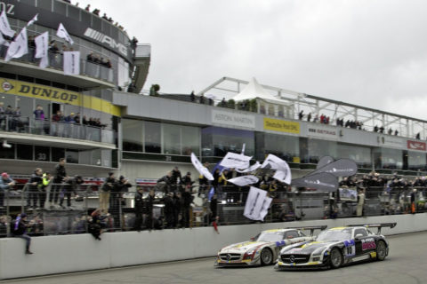 Jubiläum: Zehn Jahre Mercedes-AMG Customer Racing - GT-Erfolge made in Affalterbach Foto: Sieger 24h-Rennen Nürburgring 2013, SLS AMG GT3 