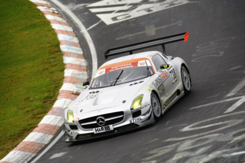 Jubiläum: Zehn Jahre Mercedes-AMG Customer Racing - GT-Erfolge made in Affalterbach Foto: Erster Sieg des SLS AMG GT3 auf der Nürburgring-Nordschleife 2010