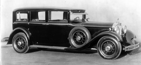 Rollende Pracht: Der Repräsentationswagen Typ „Großer Mercedes“  Foto: Pullman-Limousine aus dem Jahr 1931 