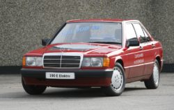 1990 Ein Pionier der E-Mobilität: Der Mercedes-Benz 190 mit Elektroantrieb