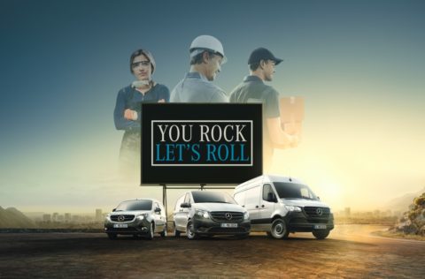 You rock, let’s roll! - Mercedes-Benz Vans startet europaweite Kampagne