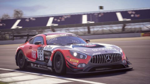 Der Mercedes-AMG GT3 startet virtuell weiter durch Foto: Mercedes-AMG GT3, Arno Santamato, AKKA ASP Team, SRO E-Sport GT Series 