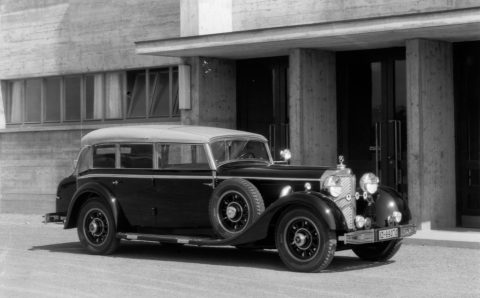 Rollende Pracht: Der Repräsentationswagen Typ „Großer Mercedes“ Foto: Cabriolet F aus dem Jahr 1935 