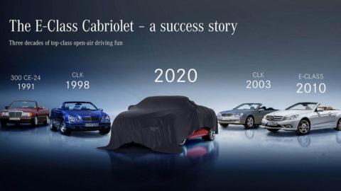 Am 27. Mai präsentiert Mercedes-Benz das neue E-Klasse Coupé und Cabriolet