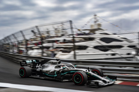 Formel 1 - Mercedes-AMG Petronas Motorsport, Großer Preis von Monaco 2019. Lewis Hamilton